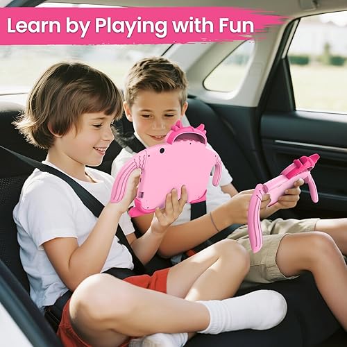 Miniatura 6 de UJoyFeel Tableta infantil de 7 pulgadas para niños de 3 a 7 años, tabletas para niños con aplicaciones de aprendizaje, WiFi, control parental,