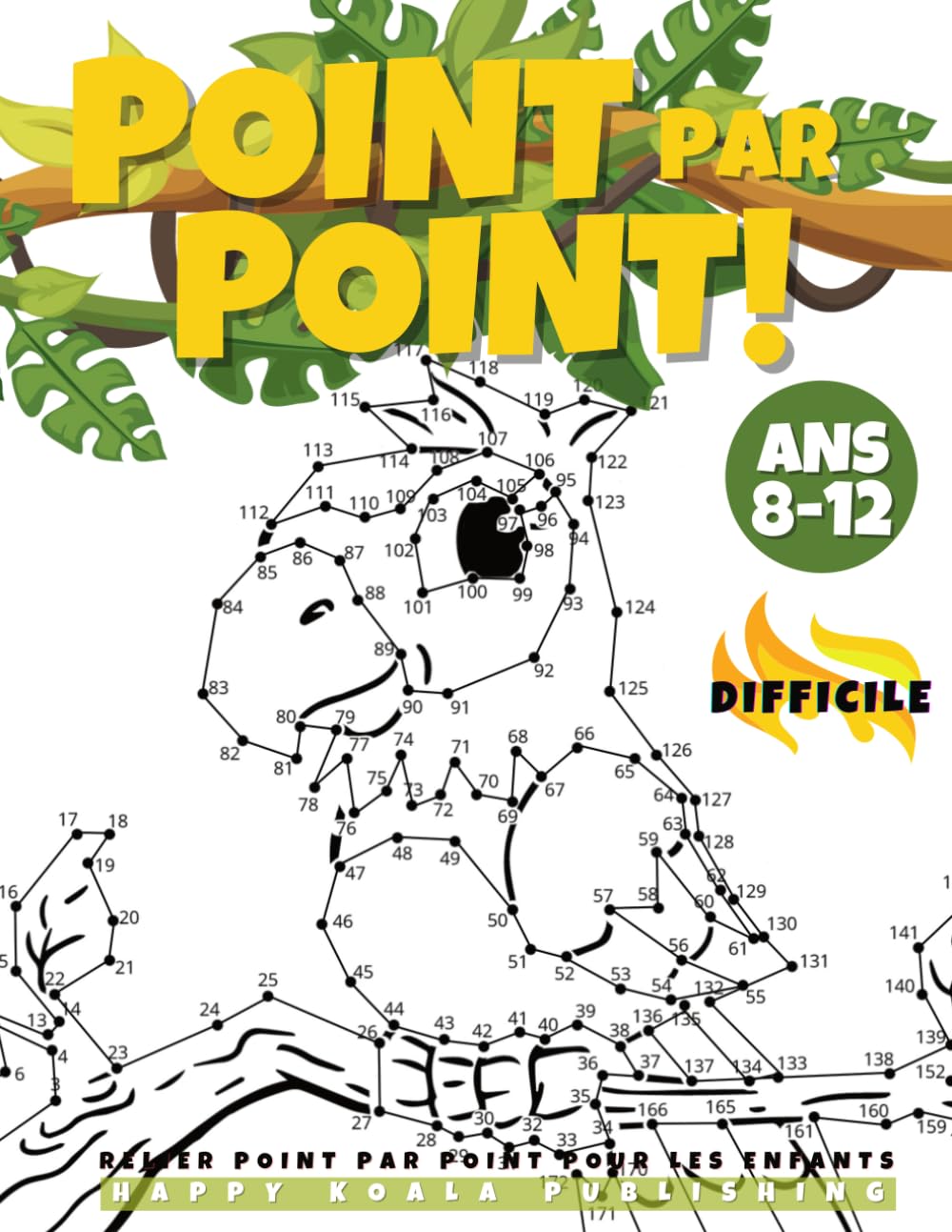 Relier Point par Point pour les Enfants 8-12 Difficile: Le grand et amusant livre d'activités de points pour les enfants,les garçons et les filles ...
