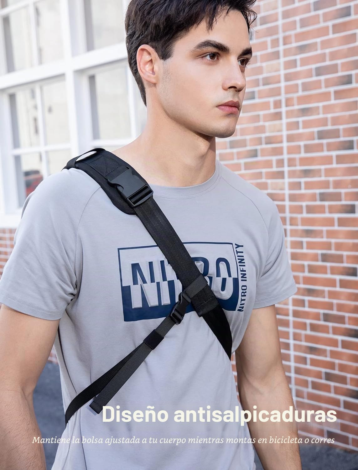 JSAUX Bolsa Sling para Steam Deck (OLED)/ROG Xbox Ally X (2025)/Xbox Ally/ROG Ally (X), Funda de Transporte con Carcasa Rígida, Bolsa Crossbody de Accesorios para Viajes - BG0105X