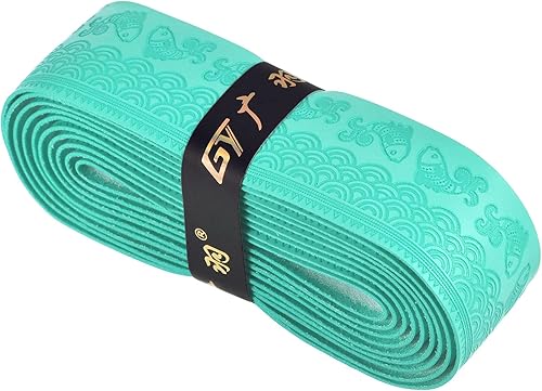 Miniatura 8 de PATIKIL Cinta de agarre para raqueta de poliuretano, antideslizante, absorbe el sudor, para caña de pescar de bádminton de tenis, bádminton