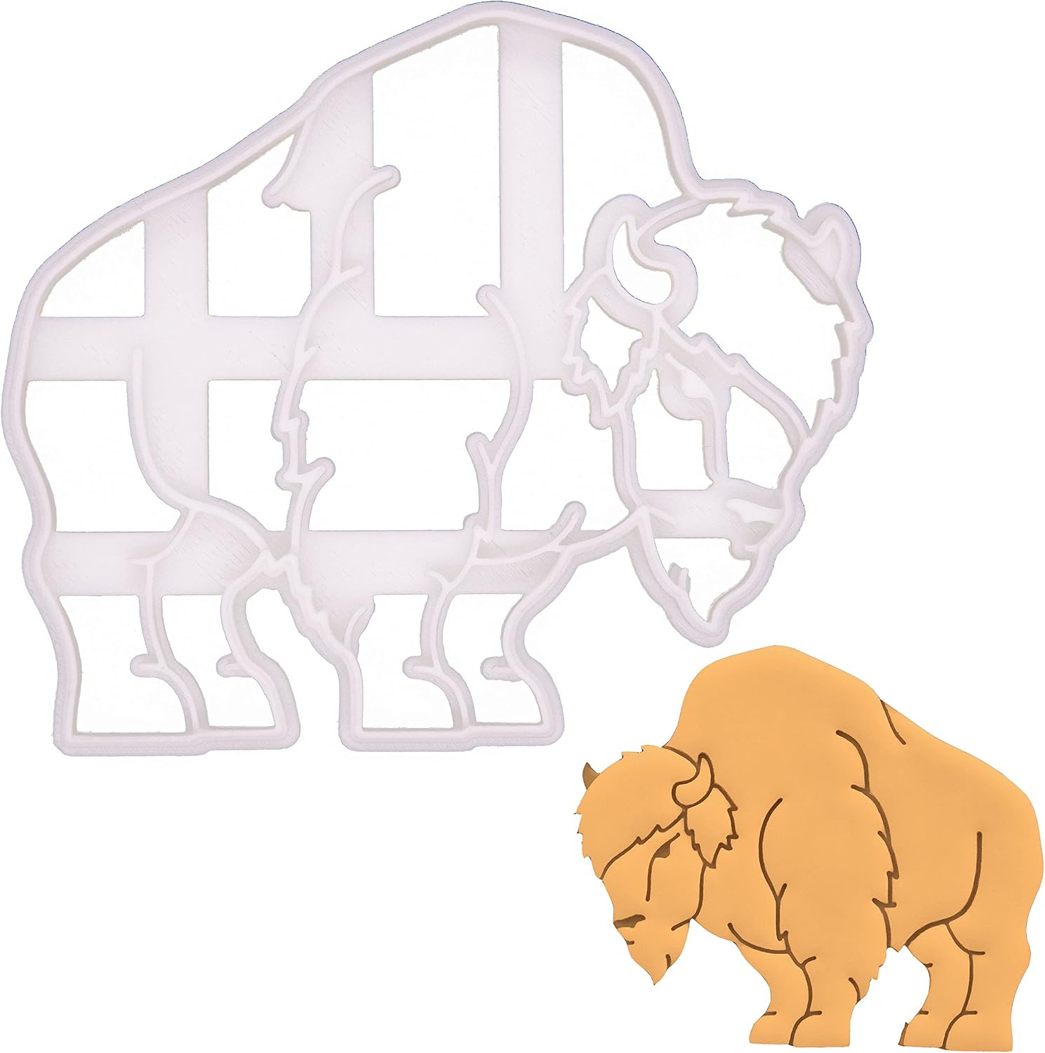 Wood Bison Body cookie cutter, 1 piece - Bakerlogy