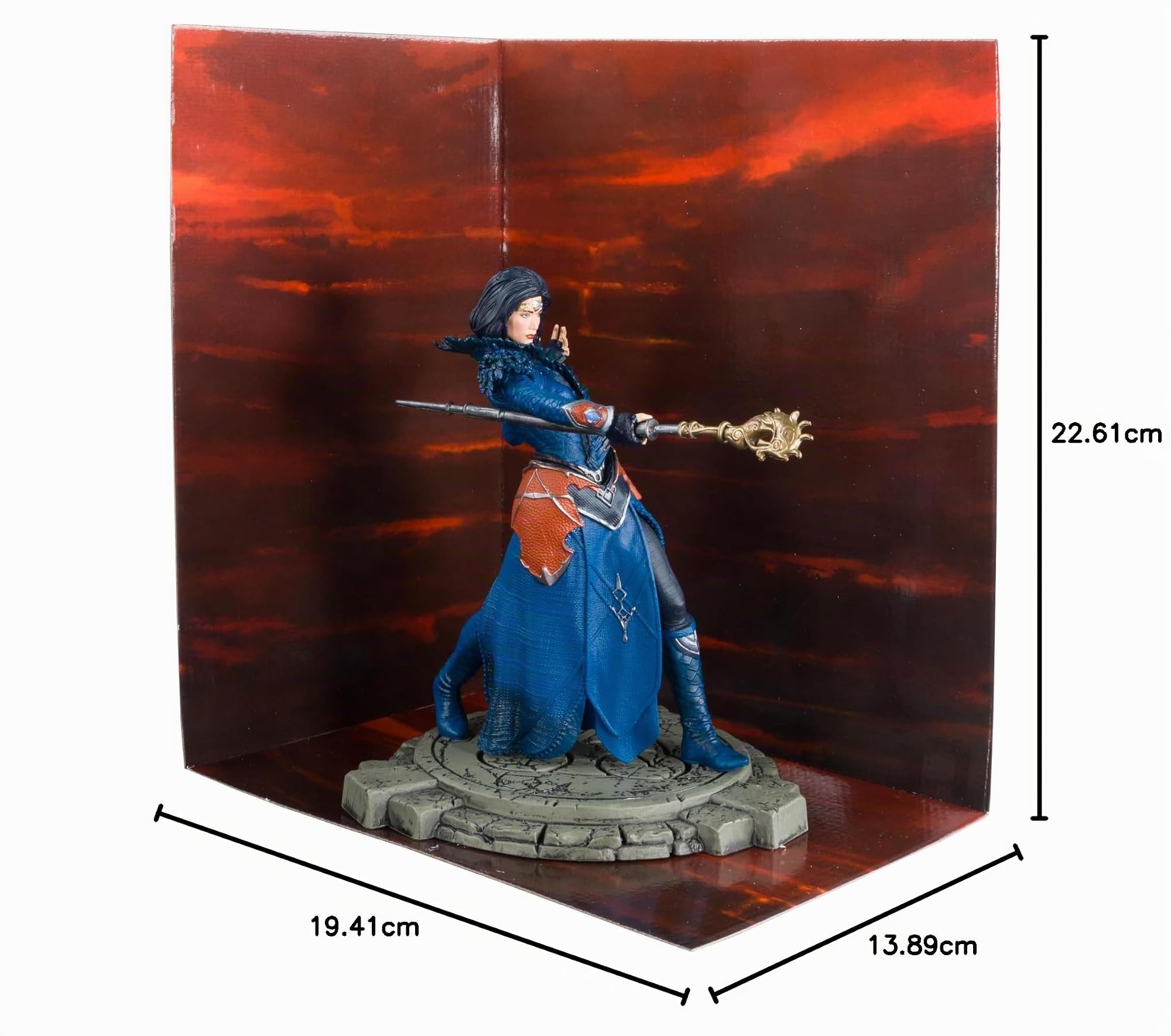 McFarlane Toys - Diablo IV Hydra Lightning Sorceress (Comune) Scala 1:12 Figura Posata