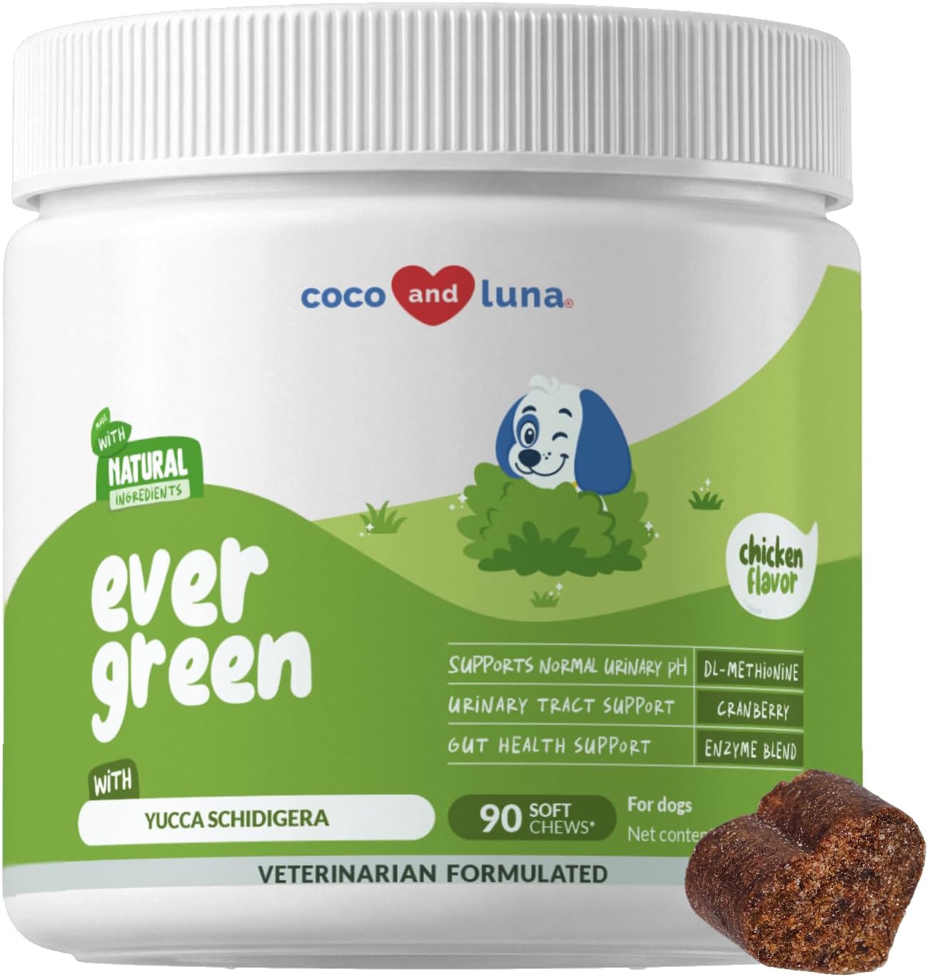 Grass Burn Spot Chews - Dog Urine Neutralizer & Lawn Protector