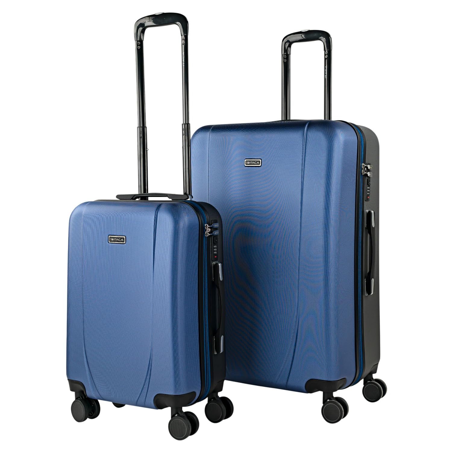 ITACA - Maleta de Cabina 55x40x20 - Maletas De Viaje Cabina Rígidas Trolley con 4 Ruedas Dobles para Avion Ligera Equipaje De Mano Candado de Combinación. Compatible Ryanair, Verde Menta — view 32