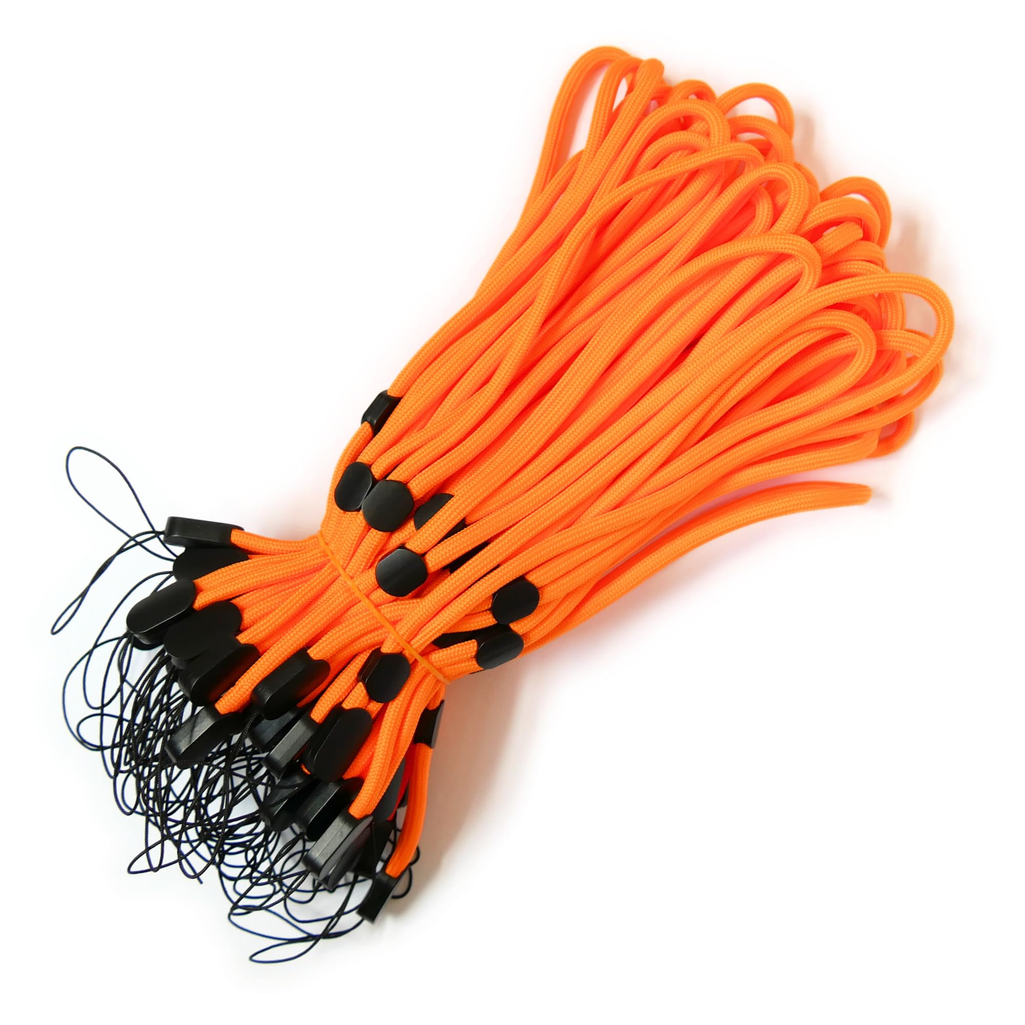 trage.band Correa de muñeca corta ajustable 50pcs naranja