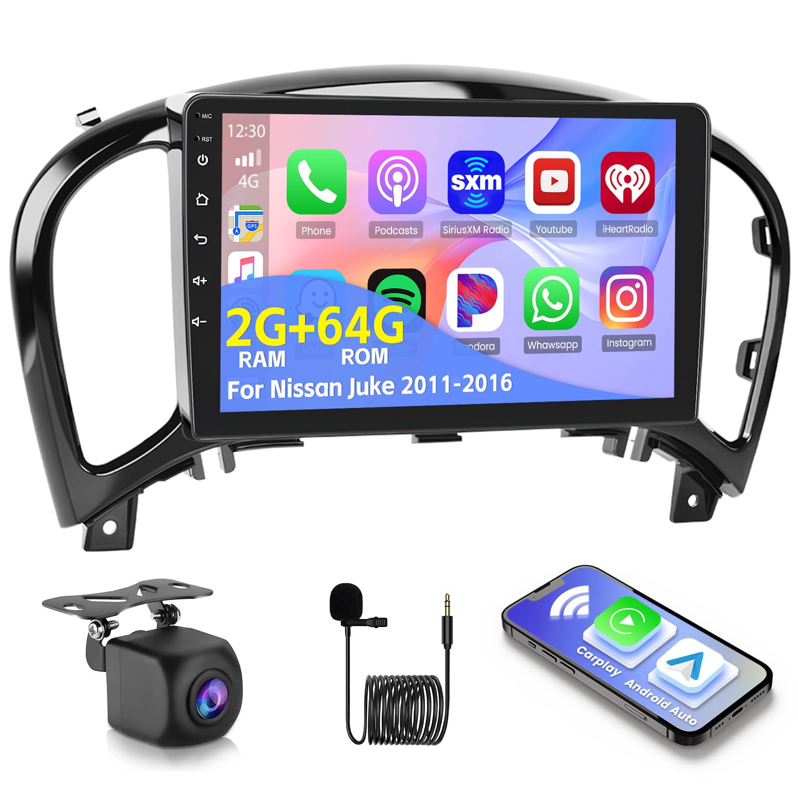 さ*ん様 Bluetoothユニット カーナビ Apple CarPlay対応 Amazon.com: SizxNanv for Kia Sportage Radio 2011-2016