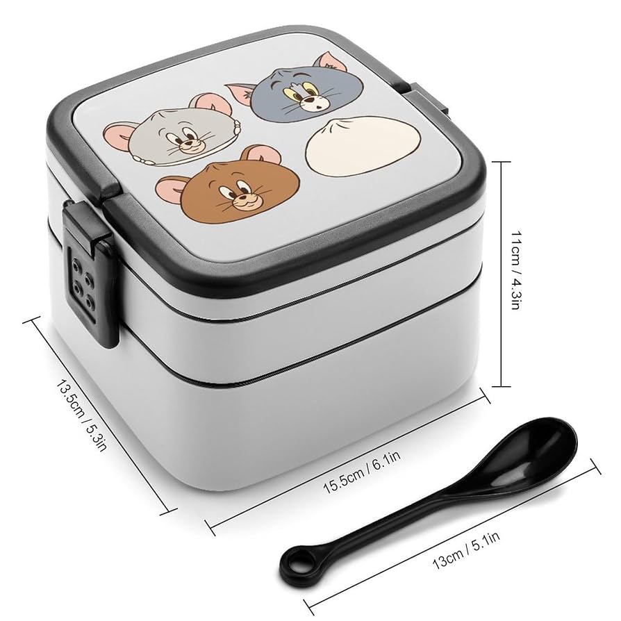 Amazon | 弁当箱 トムとジェリー 2段 ランチボックス おべんとう