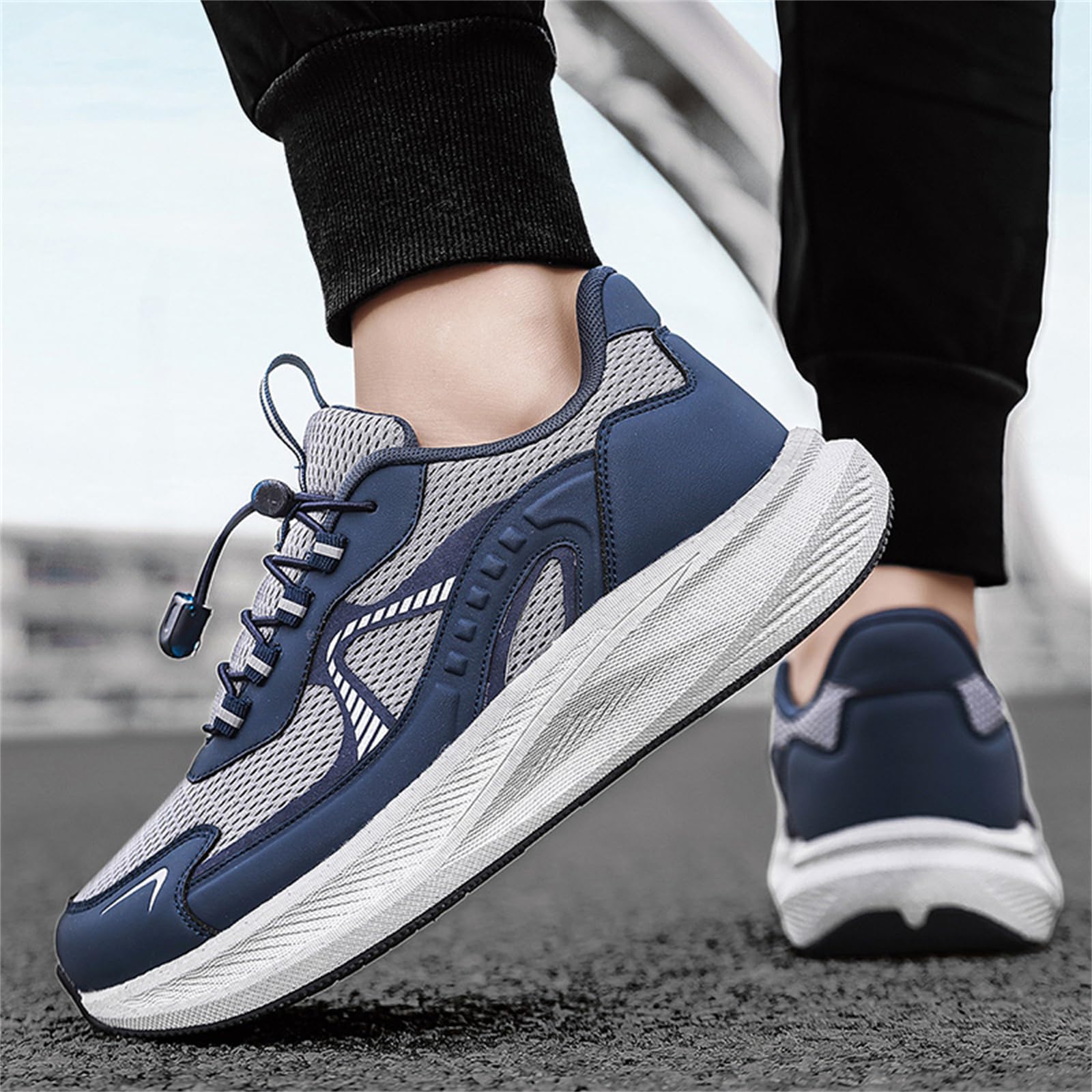 AONETIGER Unisex Scarpe da Corsa Pianta Larga Uomo Donna Calzata Larga Leggere Antiscivolo Comode Ginnastica per Corsa Camminata Jogging Fitness Uso Quotidiano Gr.36EU-47EU