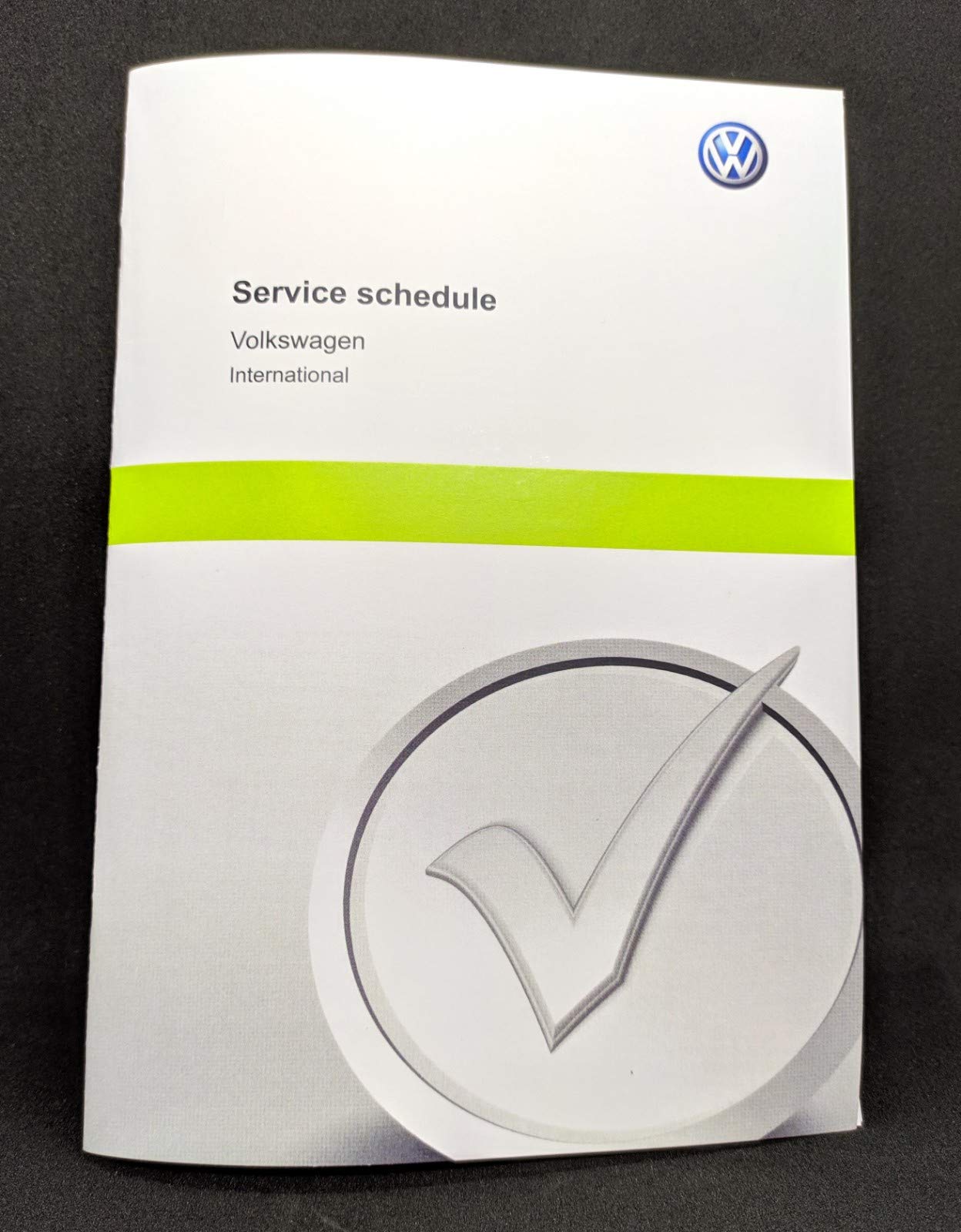 VW Genuine Blank Polo Golf Passat Touran Touareg CC Eos Tiguan Sharan Service Maintenance History Book