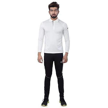 DSC Cricket T-Shirt Flite Full Sleeve Off White