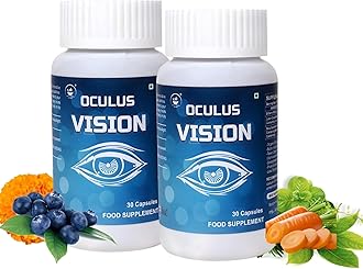 Eye Care Supplement to Improve Vision | Blue Light & Digital Guard | Pack of 2 (30 Capsules)