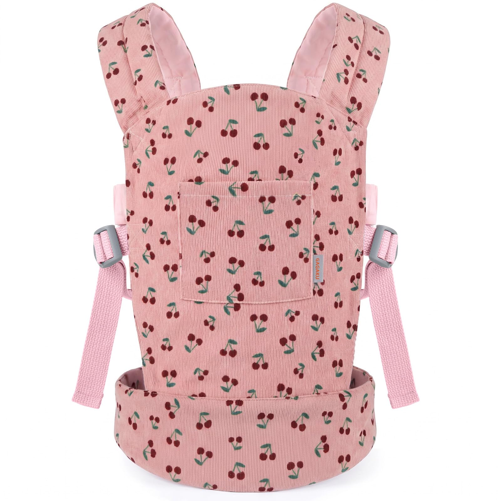 GAGAKU Corduroy Doll Carrier for Kids