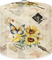 Vista 132 de Cubierta abstracta para freidora de aire con estampado de corazón, cubierta de olla a presión de 3 cuartos de galón, cubierta antipolvo para olla a