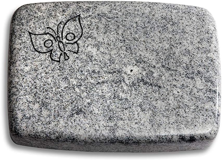 Andys Steinwelt Grabplatte Ca. 9 X 9 Cm Aus Naturschiefer