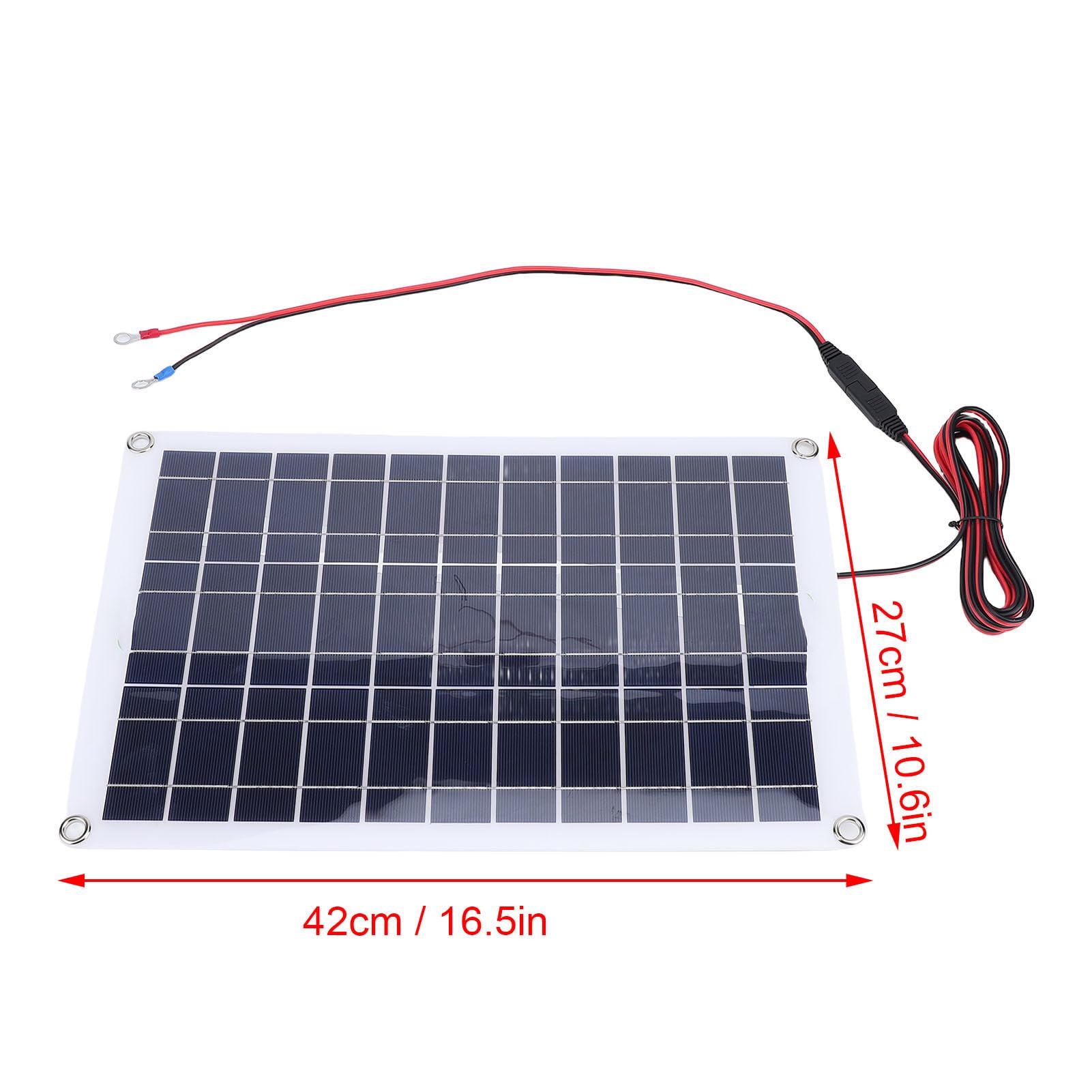 Kit Pannello Solare 40W con Regolatore di Carica MPPT,