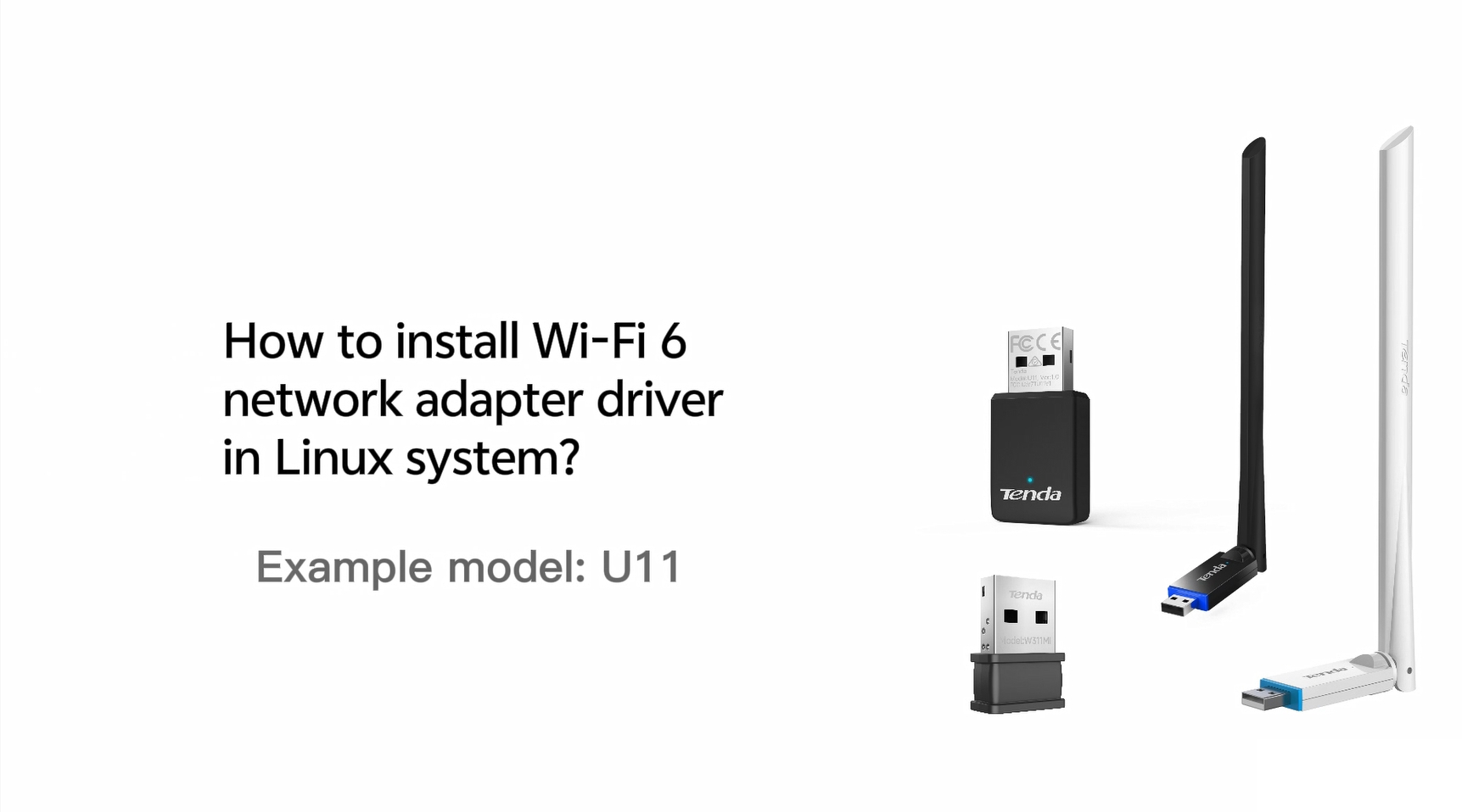 Adattatore WiFi 6 USB Tenda U11 Pro - Dual-Band AX900, Antenna 6dBi, Per PC Fisso E Laptop - Foto 5