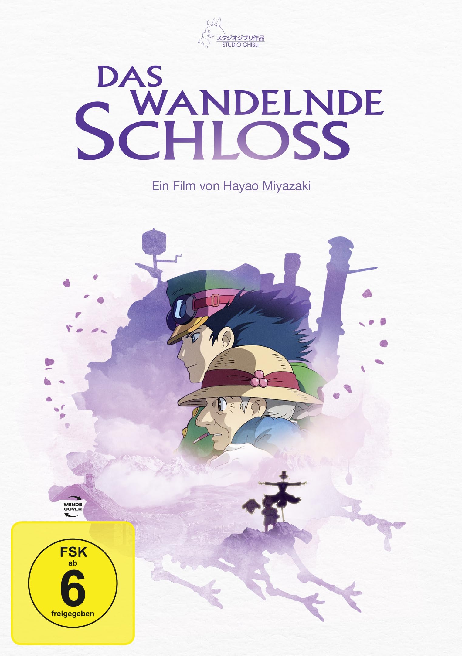 Das wandelnde Schloss White Edition DVD de anime clásico japonés para coleccionistas
