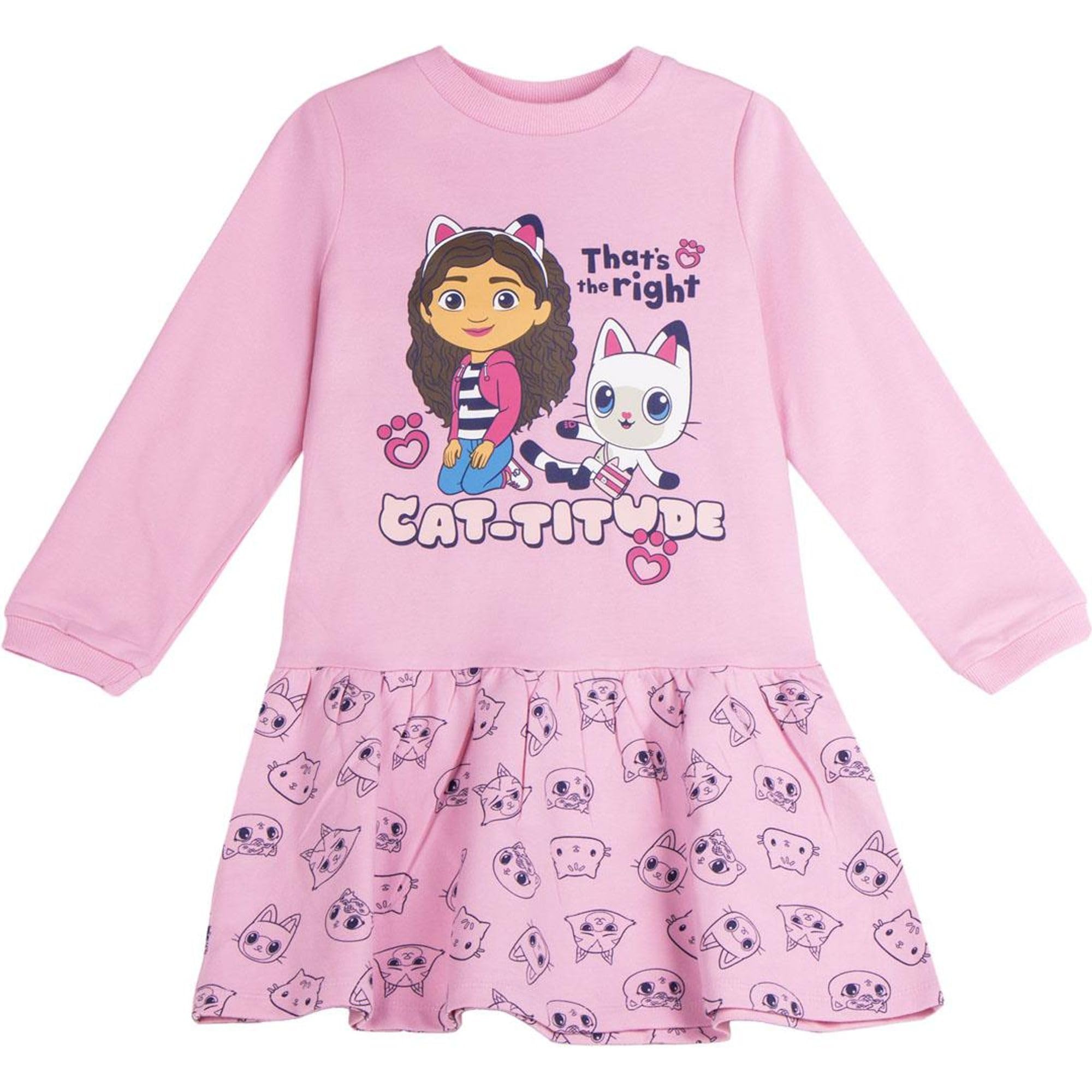 Cerdá Life's Little Moments Girls Gabby's Dollhouse ' Vestido Para Niñas-Ropa Infantil Gabby´S Cómoda, Colorida Y Perfecta Uso Diario Dress, 5 Years