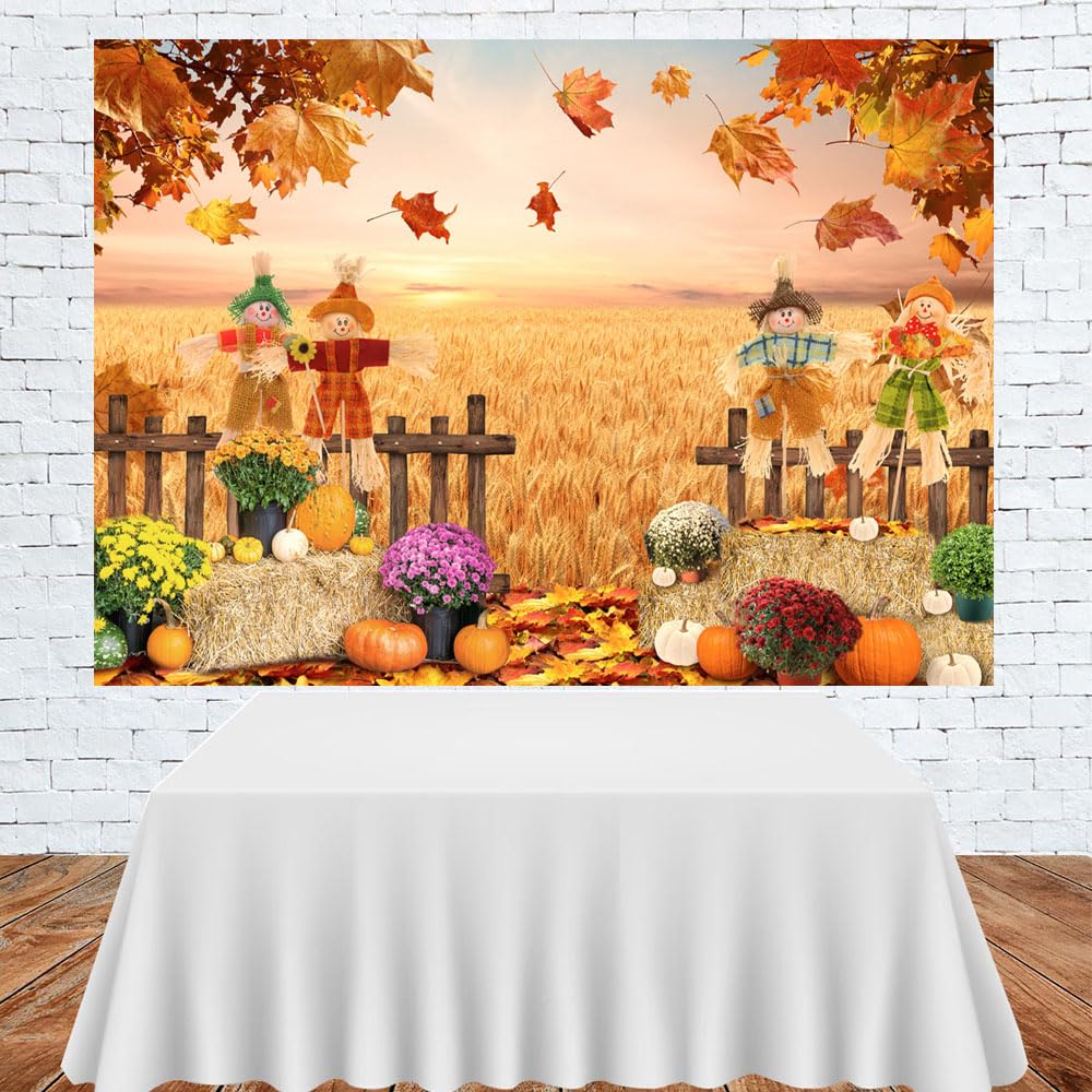 Amazon | Lofaris 秋の写真撮影用背景幕 秋 カエデ 農場 森の葉