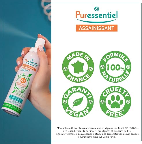 Puressentiel Purifying Air Spray 500 ml - 100% Natural Room Spray - Air Purifier - Air Freshener - Odour Eliminator - Organic Essential Oils - For Your Home, Car & Office - 4