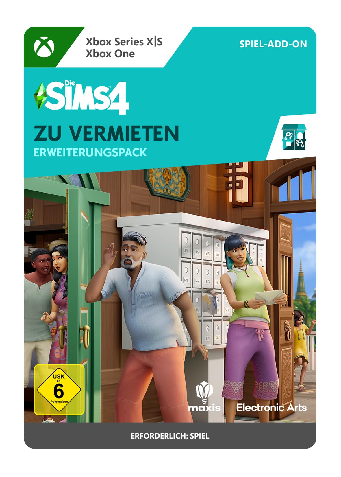 The Sims 4 : For Rent Expansion Pack | Xbox One/Series X|S - Download Code