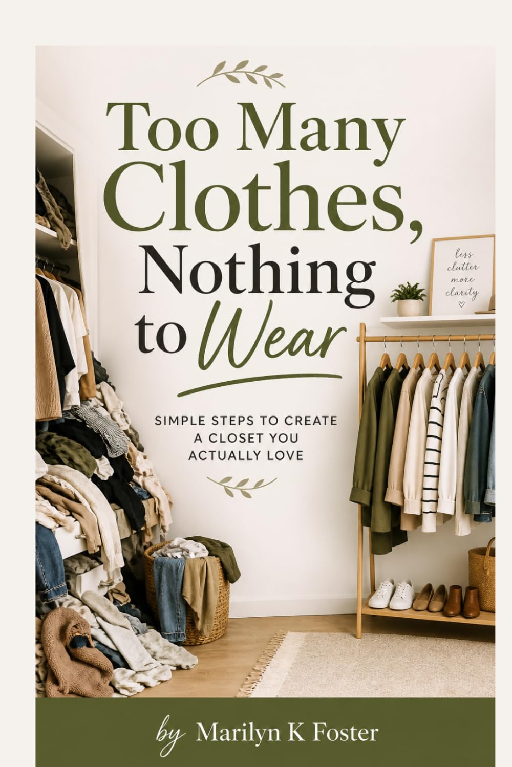 Too Many Clothes Nothing To Wear: Simple Steps To Create A Closet You Actually Love