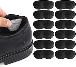 Lyrovo 12pcs Heel Grips for Men and Women, Self-Adhesive Shoe Bite Protector Insoles Foot Care Slipping, Rubbing, Blisters, Foot Pain, and Improve Shoe Fit