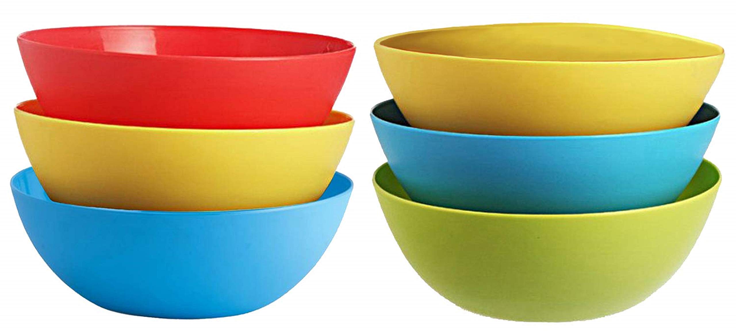 Kuber Industries Plastic Microwave Safe 6 Pieces Mixing Bowl Set- 500 ML (Multi) - CTKTC034734 (B082VDK9KX) Amazon Price History, Amazon Price Tracker