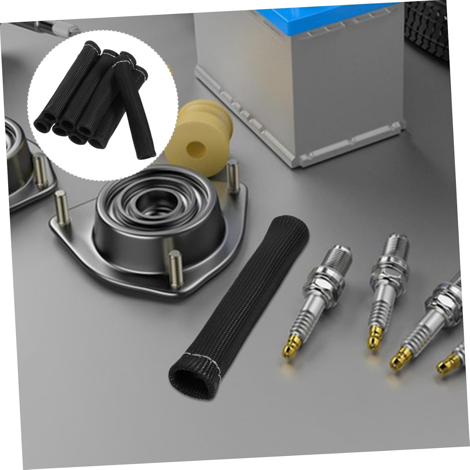 PartyKindom 3sets Spark Plug Boot Covers Spark Plug Boot Car Part Heat Shield Easy Installation Longevity 8pcs*3