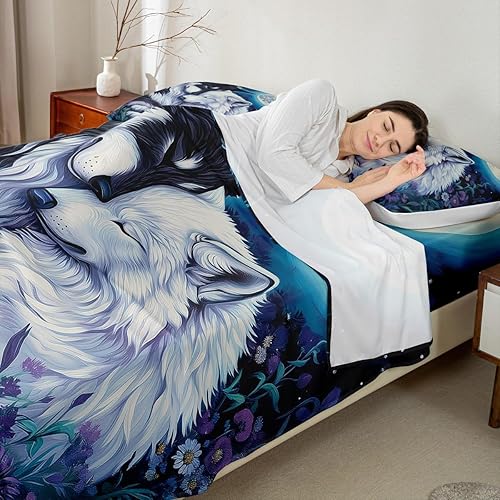 Miniatura 23 de Whisky - Juego de sábanas para niños, tamaño King, juego de ropa de cama rústica retro de grano de barril, decoración de habitación de niños y