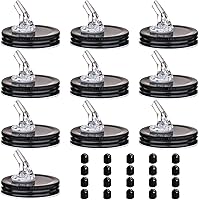 Vista 13 de Tarro con pico vertedor Mason Jar. Picos vertedores de flujo libre para tarro Mason Jar, tarro Mason para pico de boca regular tamaño 70mm