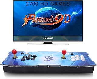 2700 Arcade Video Games Console, SeeKool Pandora's Box 9D Multiplayer Home Joystick Arcade Console, Customized Buttons, 12...