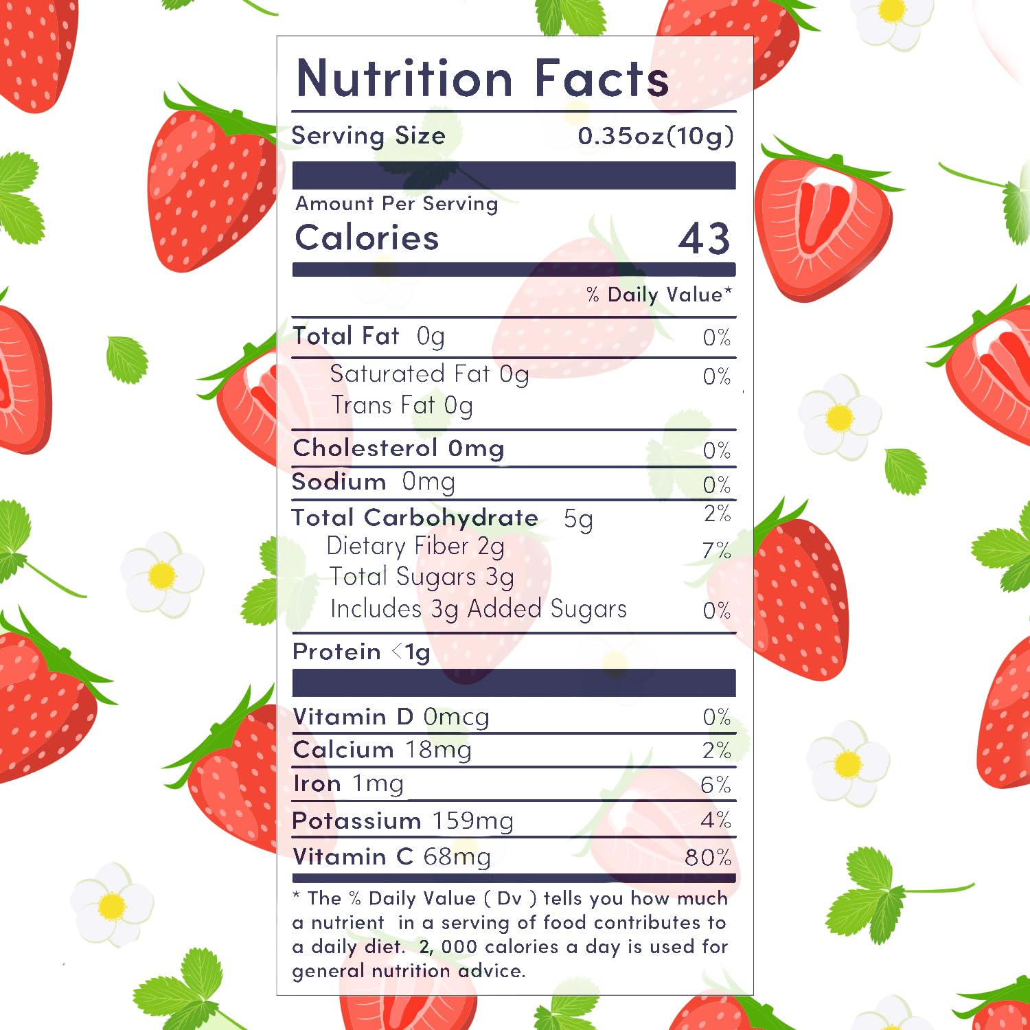 Ternio Premium Freeze Dried Strawberries -8.8oz/250g - Large Pieces 8 * 8mm - 100% Natural Fruit - Healthy Freeze Dried Fruit Snacks and Drinks or Recipe Ingredients.