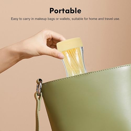 Miniatura 4 de 200 palillos de dientes de doble cabeza, de plástico suave, para el cuidado bucal, palillos interdentales, palillos de dientes, cepillo de frenillos