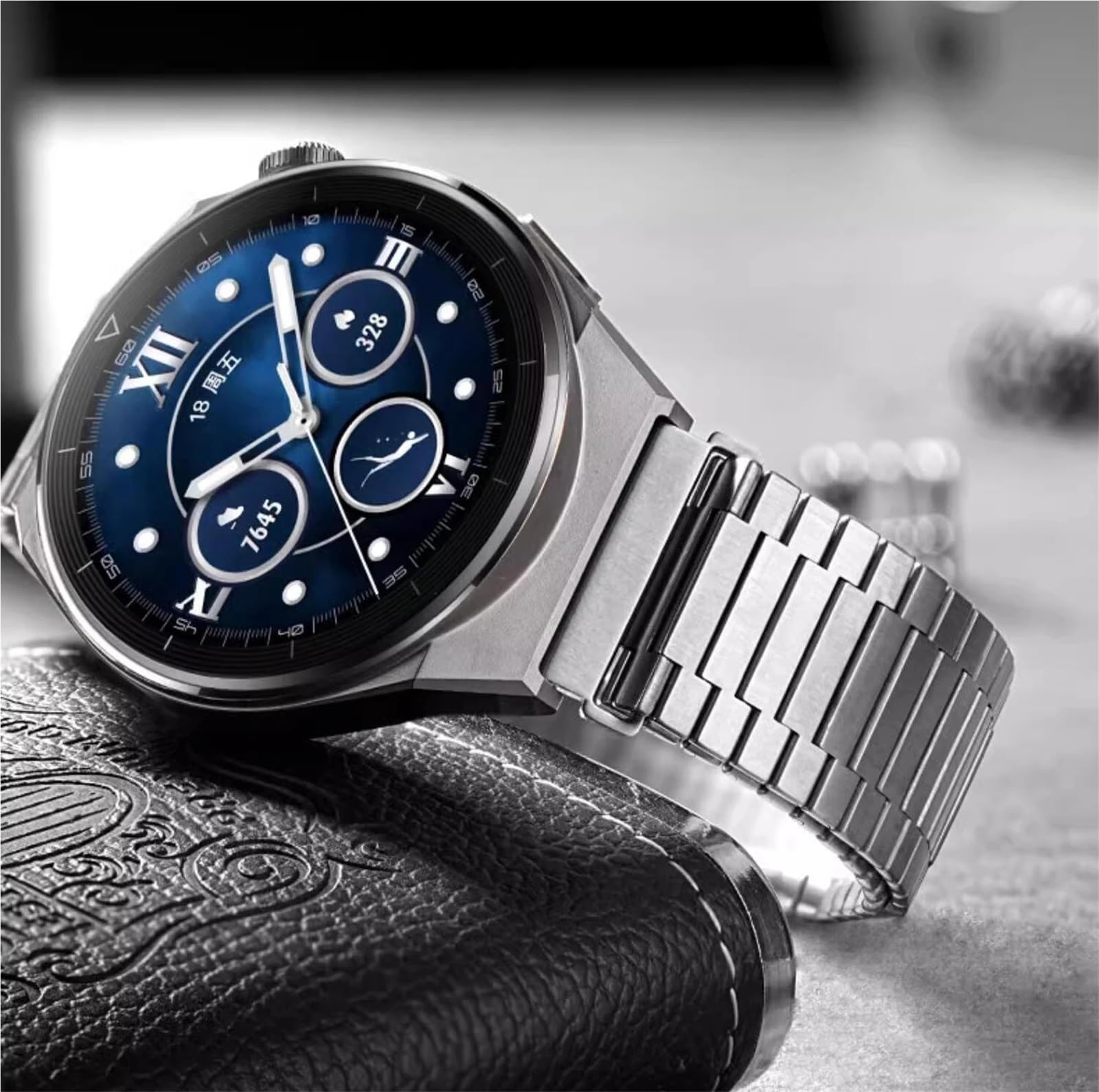 CZKE Bracelet à boucle magnétique de 22 mm pour GTR 2 3 4 2e 3Pro GTR 47 mm pour Huawei Watch 5 4 GT3 GT2E Mi Watch Color/S1 pour Samsung Galaxy 3 4 5 6 7 45 mm