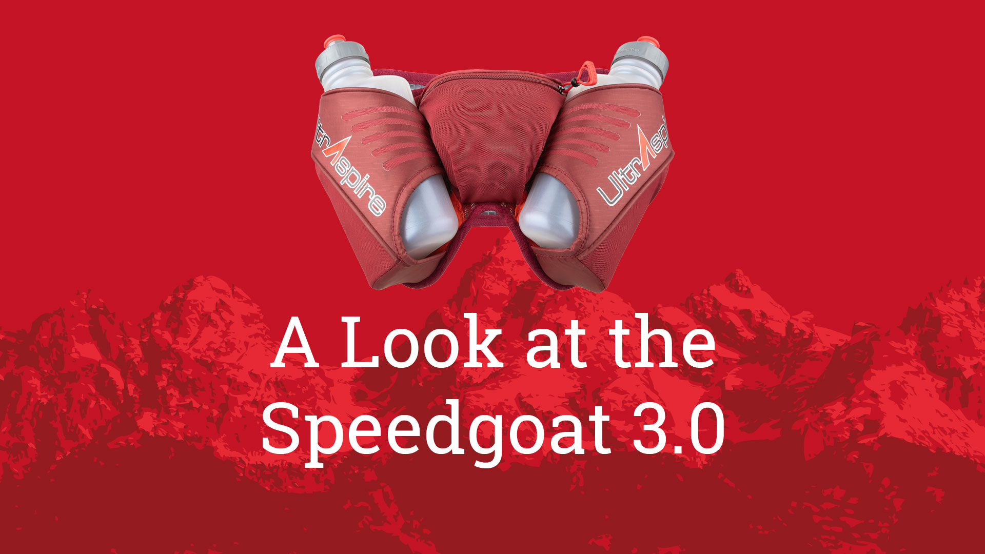 Watch UltrAspire Speedgoat 3.0 Waist Pack - Tutorial Video on