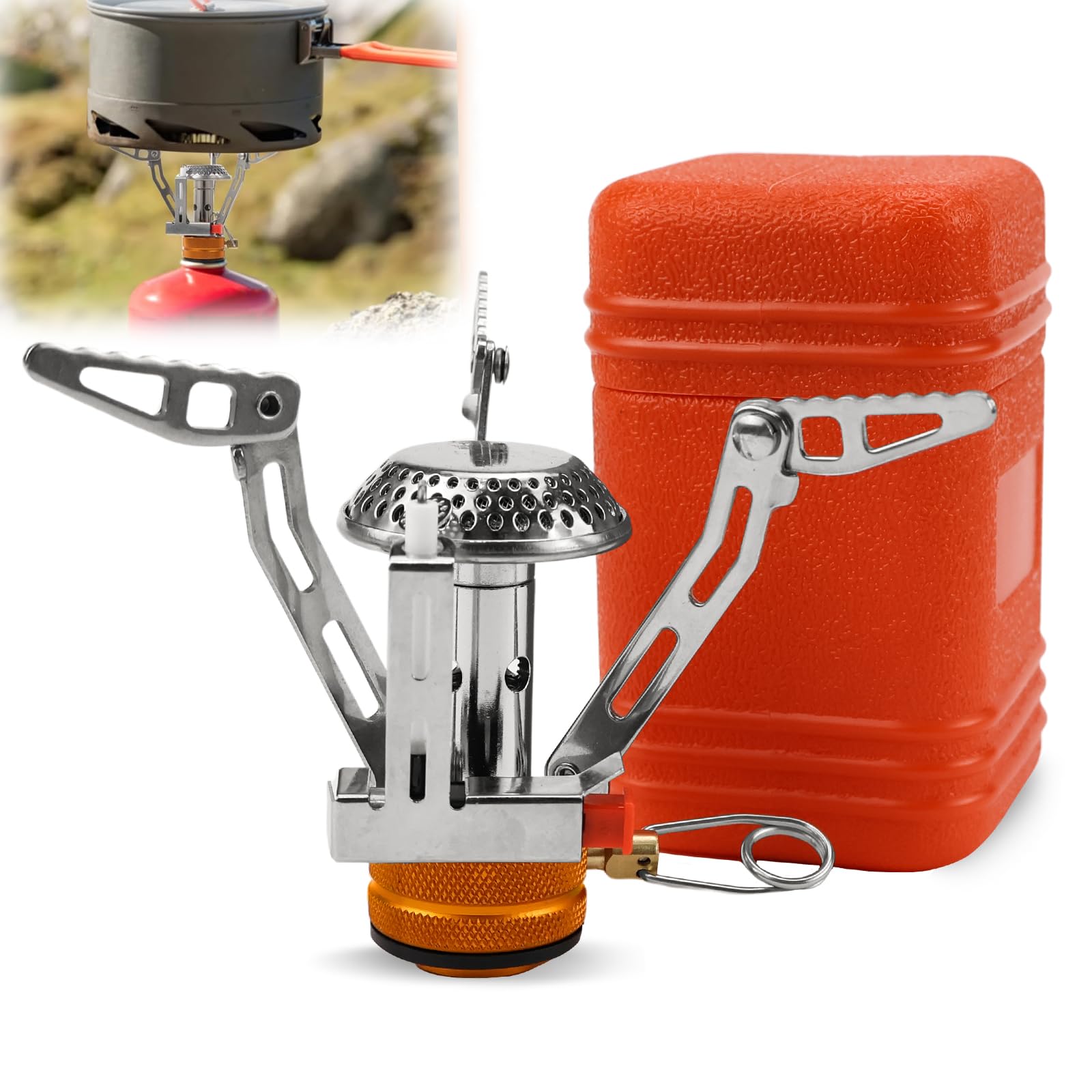 Réchaud Camping Car Réchaud Gaz 3 Feux Kemper 3450W - Parfait Camping, Caravane, Extérieur - Blanc Laqué Camping Gaz 2 Feux