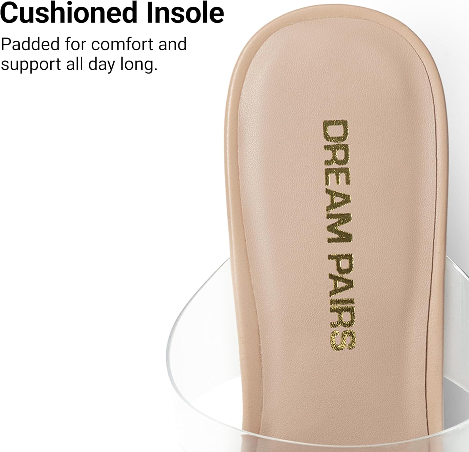 DREAM PAIRS Women's Low Kitten Heels Square Toe Two Strap Heeled Sandals Dress Casual Summer Mules Shoes - Image 8