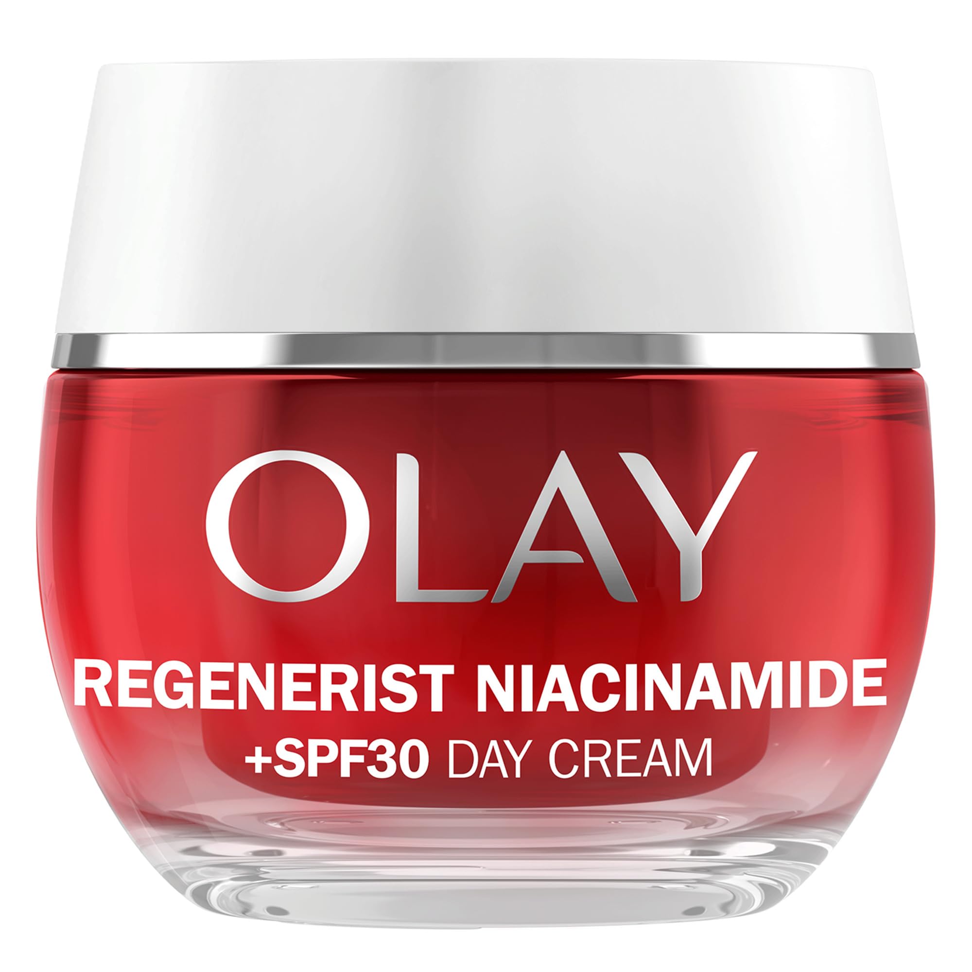 Olay Regenerist Niacinamide Day Cream Face Moisturiser SPF 30, Skincare with Niacinamide 99% Purity, Antioxidant Vitamin E