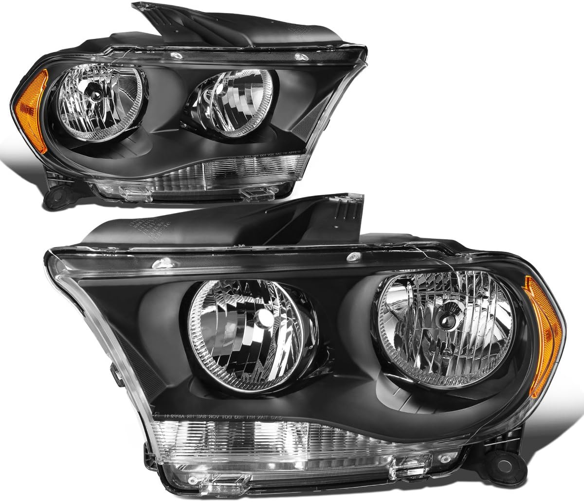 Gold Shrine For Dodge Durango Headlight 2011 2012 2013 Driver and Passenger Side