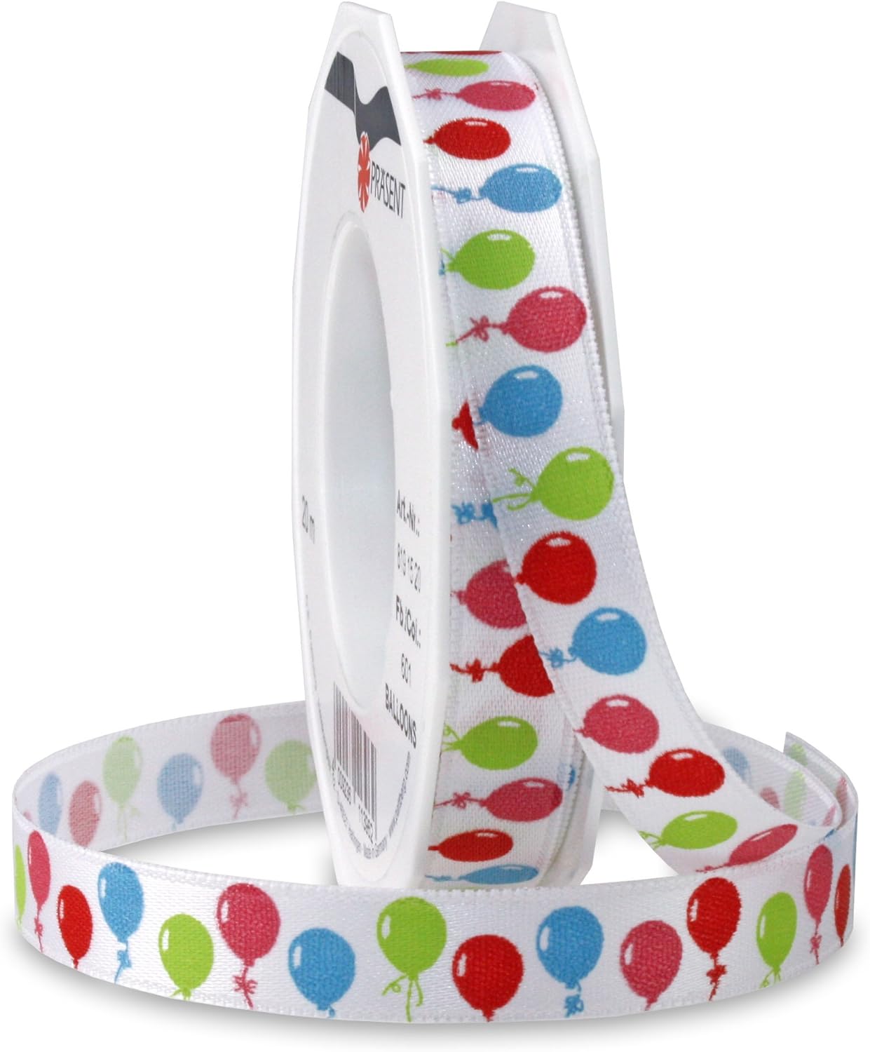 C.E. Pattberg Präsent Balloons, Polyester, White, 11 x 11 x 2 cm
