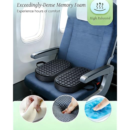 Travel Seat Cushion (Flights, Bleachers...) - $22.49