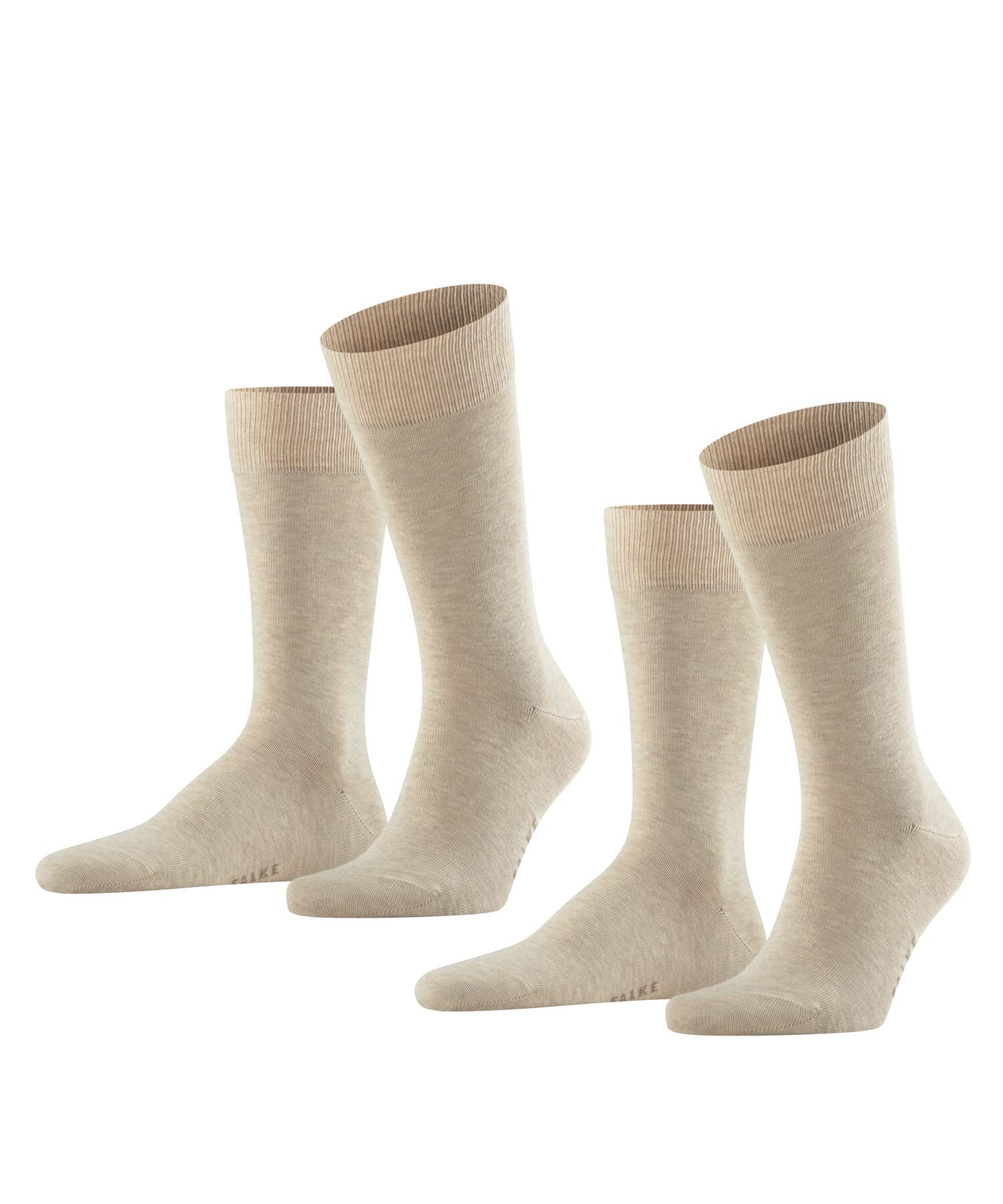 FALKE uomo Cool 24/7 calzini traspiranti sostenibili biologici cotone sottili tinta unita eleganti effetto raffredante suola termoattiva cuciture piatte nella zona della punta 1 paio