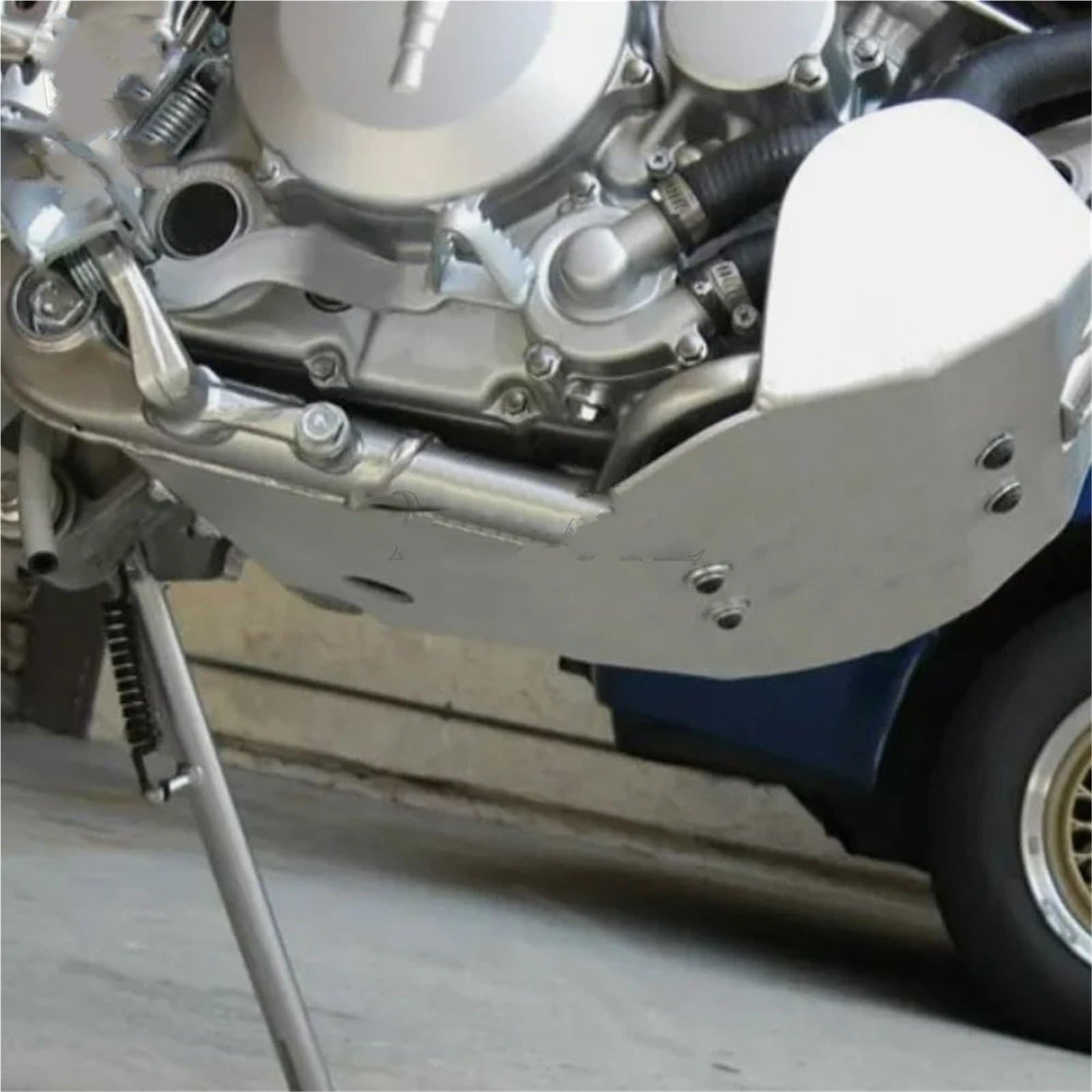 Per KLX250 KLX250S KLX300 KLX300R 2006-2024 Bash della protezione telaio motore della base della piastra paramotore copertura motore Base del Motore(1)