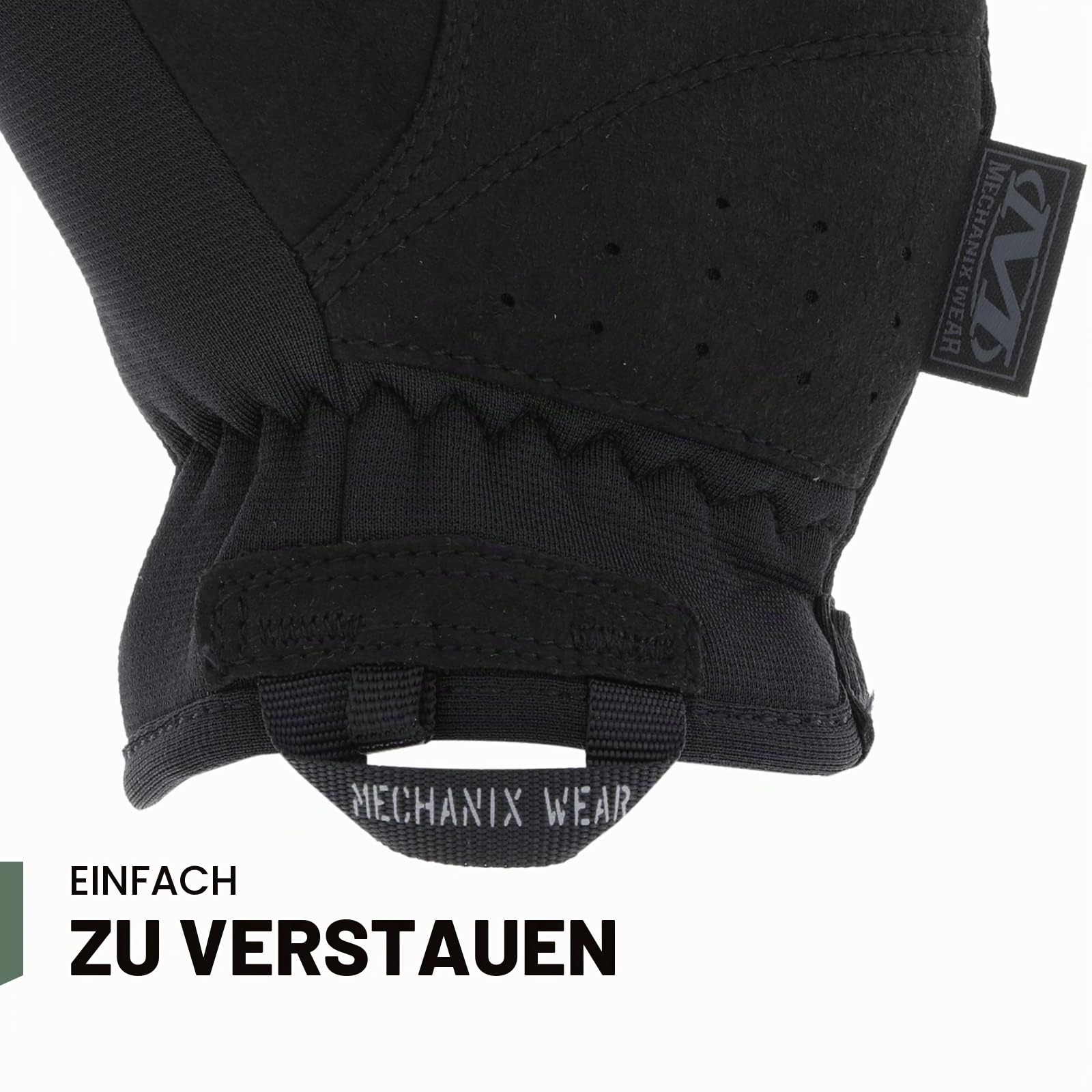 Mechanix Wear - FastFit Covert Touch Screen Handschuhe (Large, Schwarz)