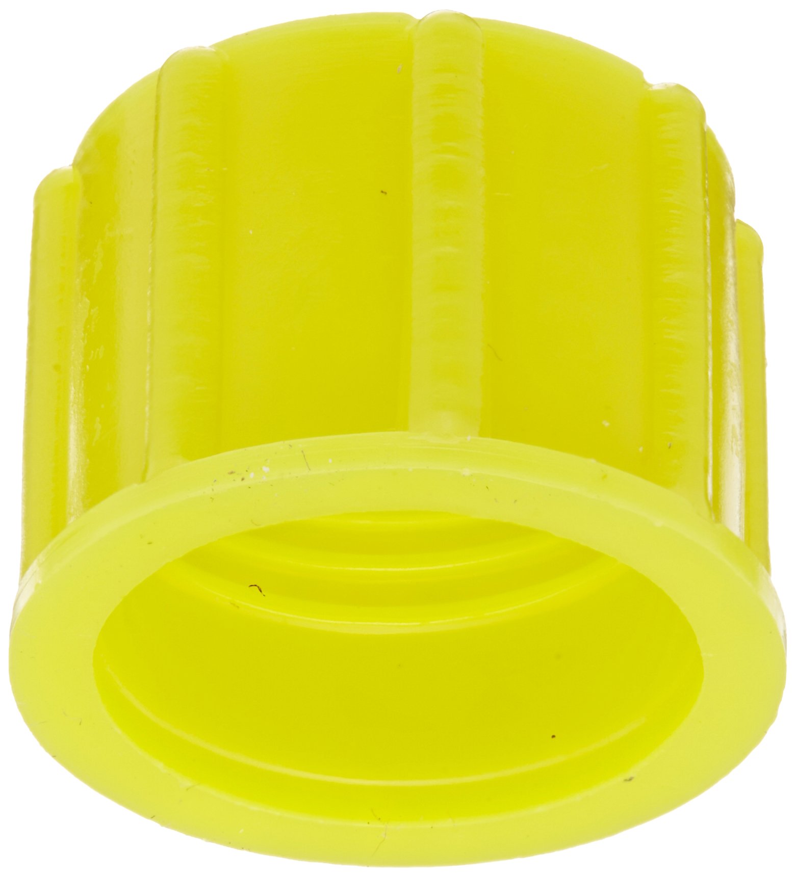 Kapsto GPN 800 M 18 x 1.5 Polyethylene Screw Cap, Yellow, Metric Thread M 18 x 1.5 (Pack of 100)
