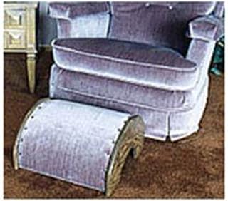 Woodcraft Project Paper Plan To Build Upholstered Footstool - Material Not Included