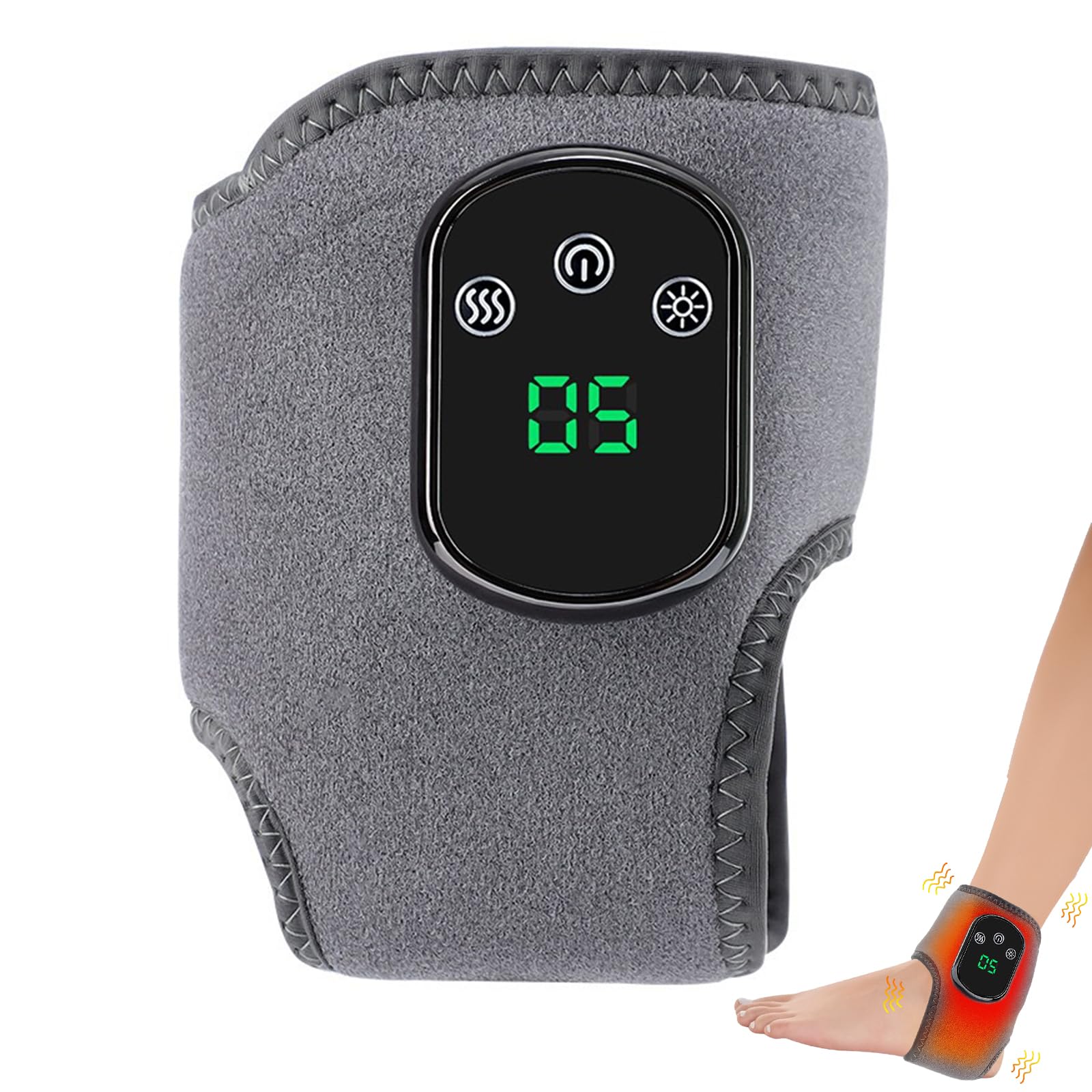 JIMACRO Masajeador de Pies, Masajeador Pies Electrico, Foot Massager Para Tobillo, Talón, Planta del Pie, Arco