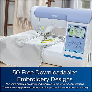 Brother Elite PE900 Large Embroidery Machine with Wireless LAN Connection with Sewing Bundle (4 Items)