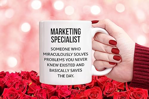 Miniatura 3 de Funny Definition Mug, Marketing Specialist Coffee Mug, Advertisement Mug, Great Marketing Coffee Gift for Men and Women Student Graduation or